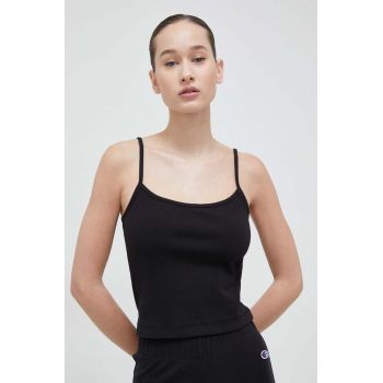 Champion top femei, culoarea negru