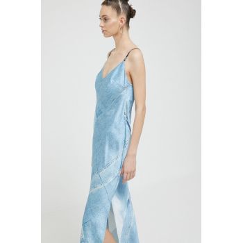 HUGO rochie maxi, drept