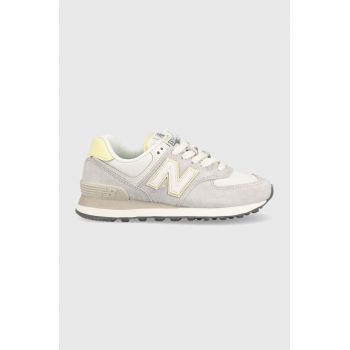 New Balance sneakers WL574QD culoarea gri WL574QD-4QD