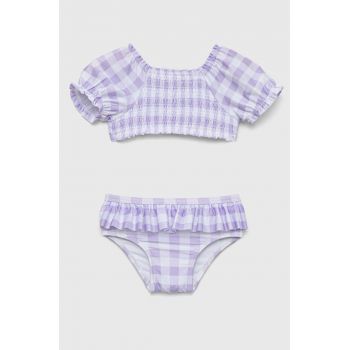 GAP costum de baie din două piese pentru bebelusi culoarea violet