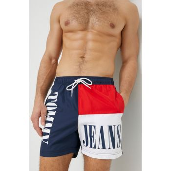 Tommy Jeans pantaloni scurti de baie culoarea albastru marin