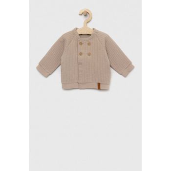 United Colors of Benetton geaca bebe culoarea bej