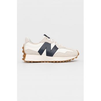 New Balance pantofi WS327KB culoarea bleumarin, cu platformă WS327KB-075