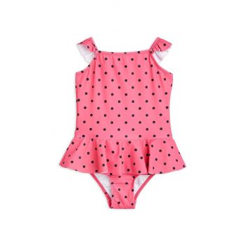 Mini Rodini costum de baie dintr-o bucată pentru copii culoarea roz