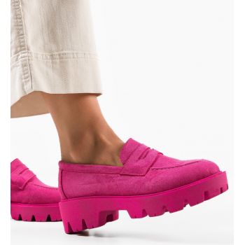 Pantofi Casual dama Gyna Fuchsia