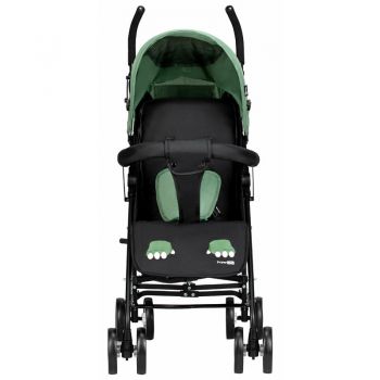 Carucior sport FreeON Simple spatar si suport picioare reglabile BlackGreen