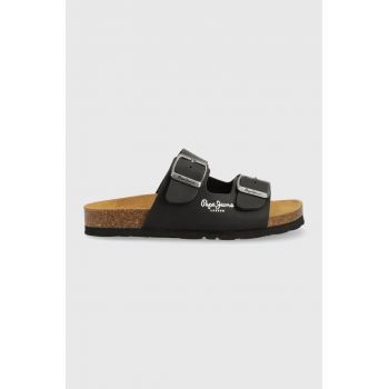 Pepe Jeans slapi copii culoarea negru