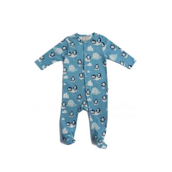 Pijama de bumbac organic cu botosei