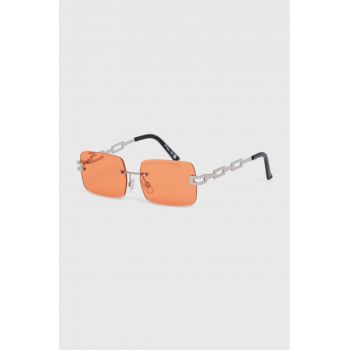 Jeepers Peepers ochelari de soare culoarea argintiu ieftini