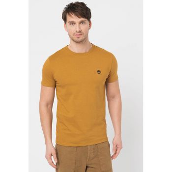 Tricou slim fit din bumbac Dunstan River