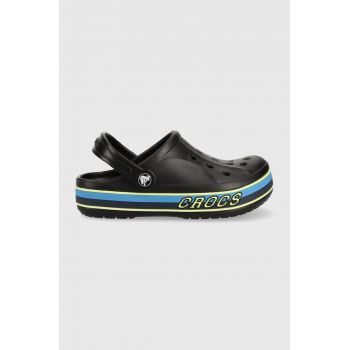 Crocs slapi copii culoarea negru