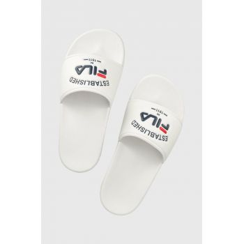 Fila papuci BAYWALK femei, culoarea alb