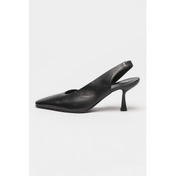 Pantofi slingback de piele Colette