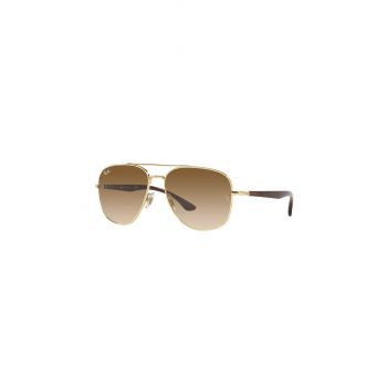 Ray-Ban ochelari de soare culoarea auriu