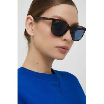 Ray-Ban ochelari de soare femei, culoarea maro