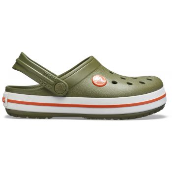 Saboti Crocs Crocband Kids Verde - Army Green/Burnt Sienna