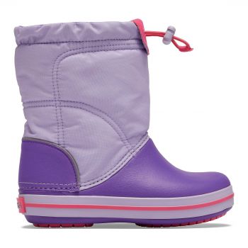Cizme Crocs Crocband Lodgepoint Boot Mov - Lavender/Neon Purple de firma originale