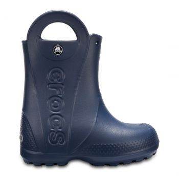 Cizme Crocs Handle It Rain Boot Albastru - Navy de firma originale