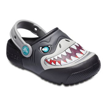 Saboti Crocs Fun Lab Lights Clog Negru - Black