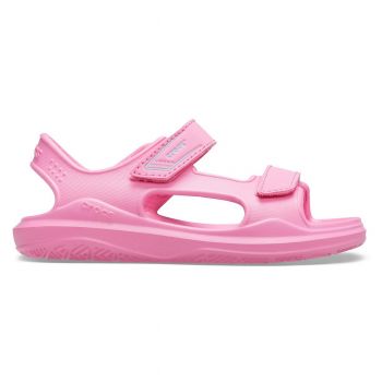 Sandale Crocs Kids' Swiftwater Expedition Sandal Roz - Pink Lemonade