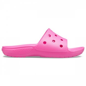 Papuci Kid's Classic Crocs Slide Roz - Electric Pink