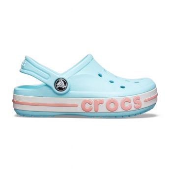 Saboti Crocs Kids' Bayaband Clog Albastru deschis - Ice Blue