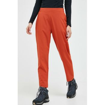 Helly Hansen pantaloni sport Thalia 2.0 femei, culoarea roșu, uni 34325