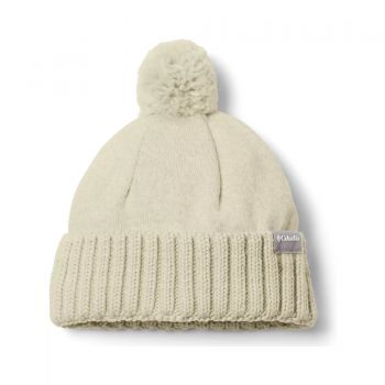 Căciulă Columbia Sweater Weather Pom Beanie Alb - Chalk ieftina