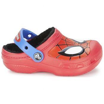 Saboti Crocs CC Spiderman Lined Clog Rosu - Red