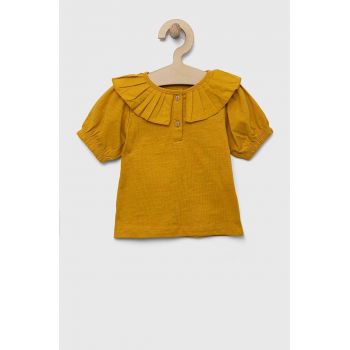 zippy tricou de bumbac pentru copii culoarea verde