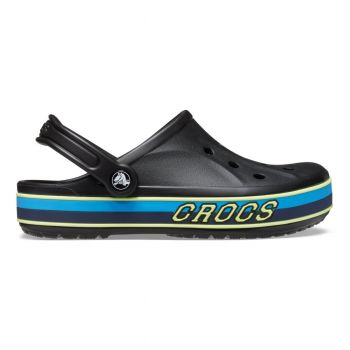 Saboti Crocs Bayaband Sport Band Clog Kids Negru - Black/Multi