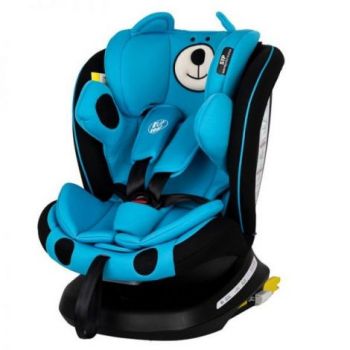 Scaun Auto Tweety Plus DELUXE BUF BOOF UrsBlue cu Isofix rotativ 360 grade 0 36 kg