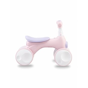 Bicicleta cu lumini sunet si difuzor de balonase Momi Tobis Pink ieftina