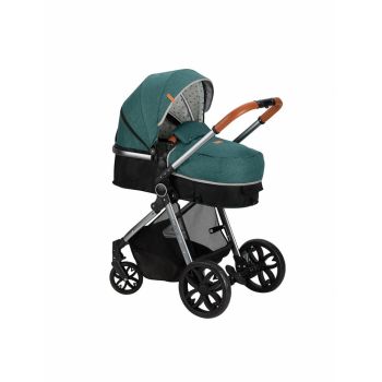 Carucior transformabil 2 in 1 Momi Limuru Green de firma original