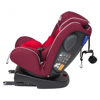 Scaun auto BabyGo rotativ cu isofix Nova 360 Red 0-36 kg