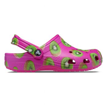 Saboti Crocs Classic Hyper Real Clog Multicolor - Kiwi