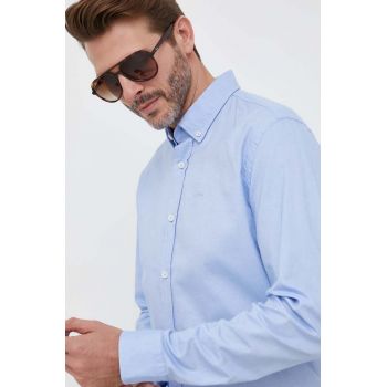 BOSS camasa din bumbac barbati, cu guler button-down, regular