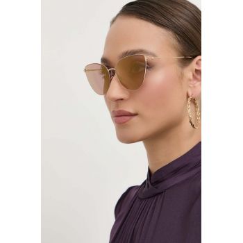 Tom Ford ochelari de soare femei, culoarea roz