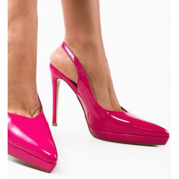 Pantofi dama Rajendra Fuchsia