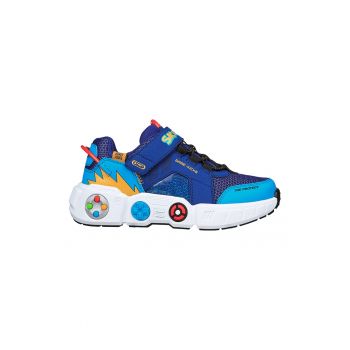 Pantofi sport cu velcro Gametronix - Turcoaz - Albastru royal