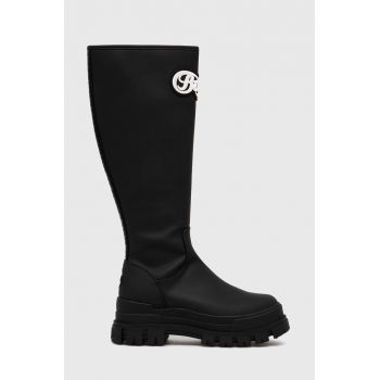 Buffalo cizme Aspha Rain Hi femei, culoarea negru