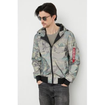 Alpha Industries geacă bărbați, culoarea verde, de tranziție 126138RC.408-WdlCamo65