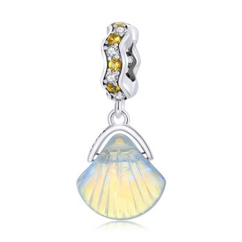 Talisman din argint Crystal Shell