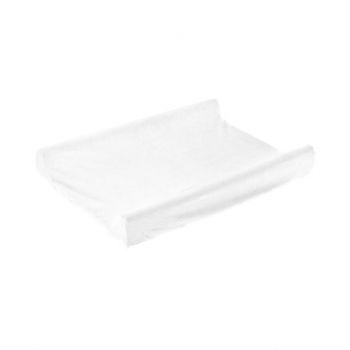 Husa de bumbac 100 pentru salteaua de infasat 70x50 cm White