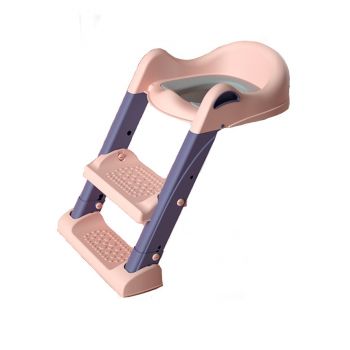 Reductor toaleta cu 2 trepte Little Mom Training Seat PinkPurple