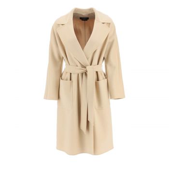 Double-faced wool fabric coat 34