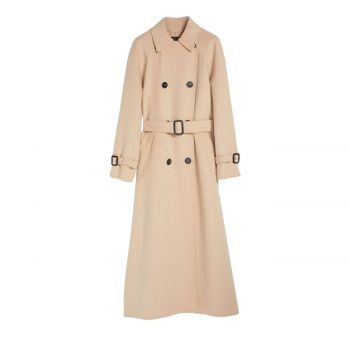 Double-Faced Wool Fabric Coat 40