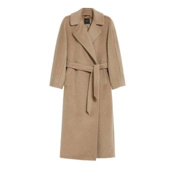 Wool, alpaca and mohair coat 38