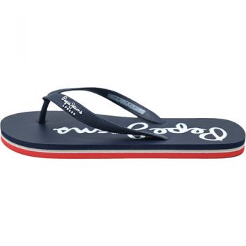 Slapi barbati Pepe Jeans Bay Beach Basic Flip Flops PMS70128-595 de firma originale