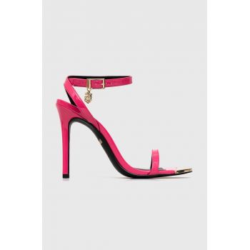Just Cavalli sandale culoarea roz, 74RB3S20 de firma originale